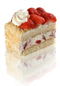 Pop in to our Patisserie Valerie and get something sweet for the one you're sweet on! We struggled to choose a favourite as everything is so delicious but this Strawberry Gateau with vanilla sponge, whipped cream and fresh strawberries is the perfect Valentine's treat.